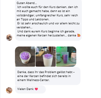 Candele decorative colorate per mercatini